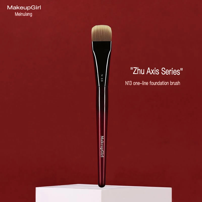 Flat Head Foundation Brush – Ultra-Thin Seamless Base Makeup Foundation Brush QXL