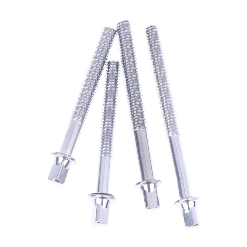 12-Pack Drum Tension Rods 5/6mm Lug Bolts with Washers Drum Replacement Parts QXL