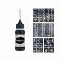 Temporary Tattoo Ink Gel Kit – 4-Pc Freehand Body Paint Temporary Tattoo Kit QXL 4pcs-Balck