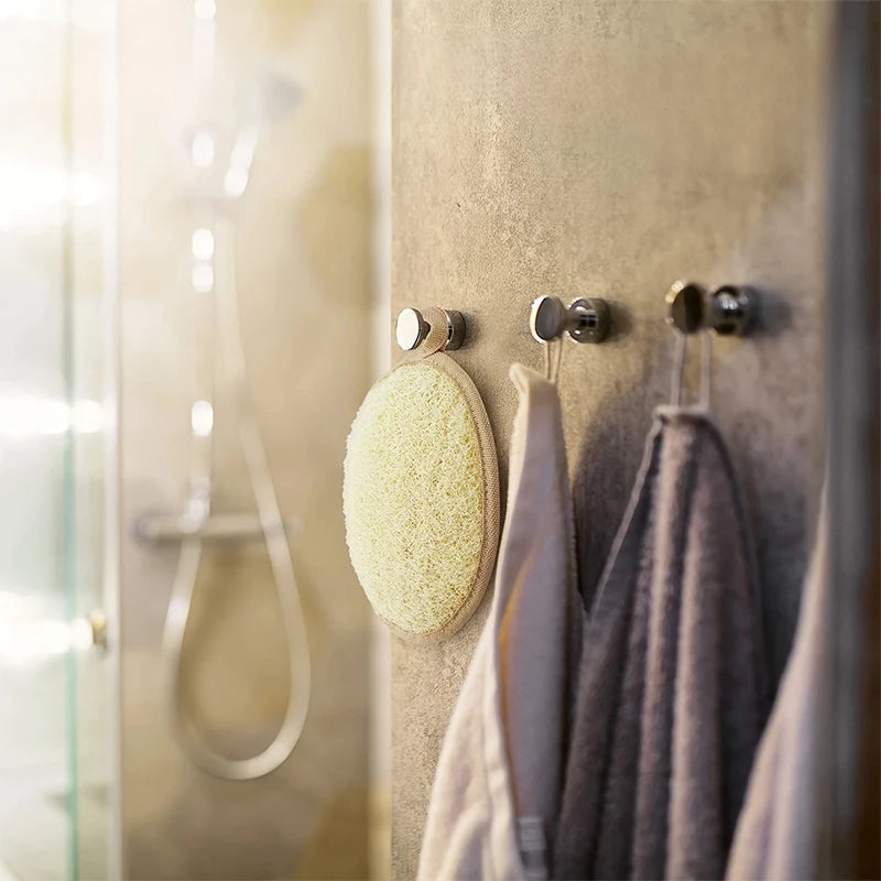 Natural Loofah Body Scrubber | Exfoliating Bath Sponge Loofah Bath Scrubber QXL