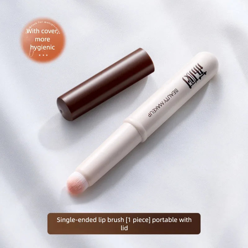 Round Head Lip Brush | Lipstick Blending & Concealing Tool Lip Makeup Brush QXL 1 piece