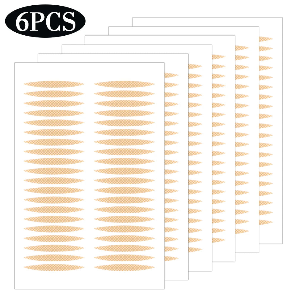 Mesh-Lace Double Eyelid Tape | Invisible Waterproof Stickers Eyelid Tape QXL 14