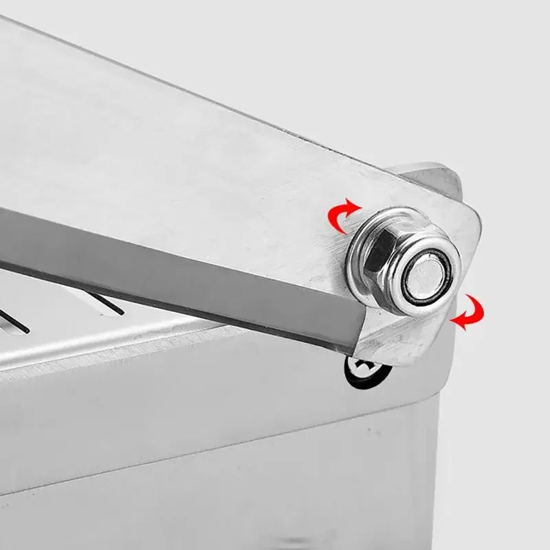 Stainless Steel Manual Meat & Bone Cutter Cleaver | S & M Meat & Bone Cleaver QXL