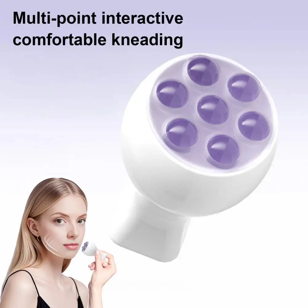 360° Rotating Jade Bead Handheld Roller Massager | Portable Handheld Roller Massager QXL