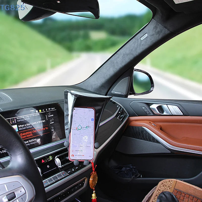 Phone Sun Shade for Car & Motorcycle | UV Screen Shield Phone Sun Shade QXL