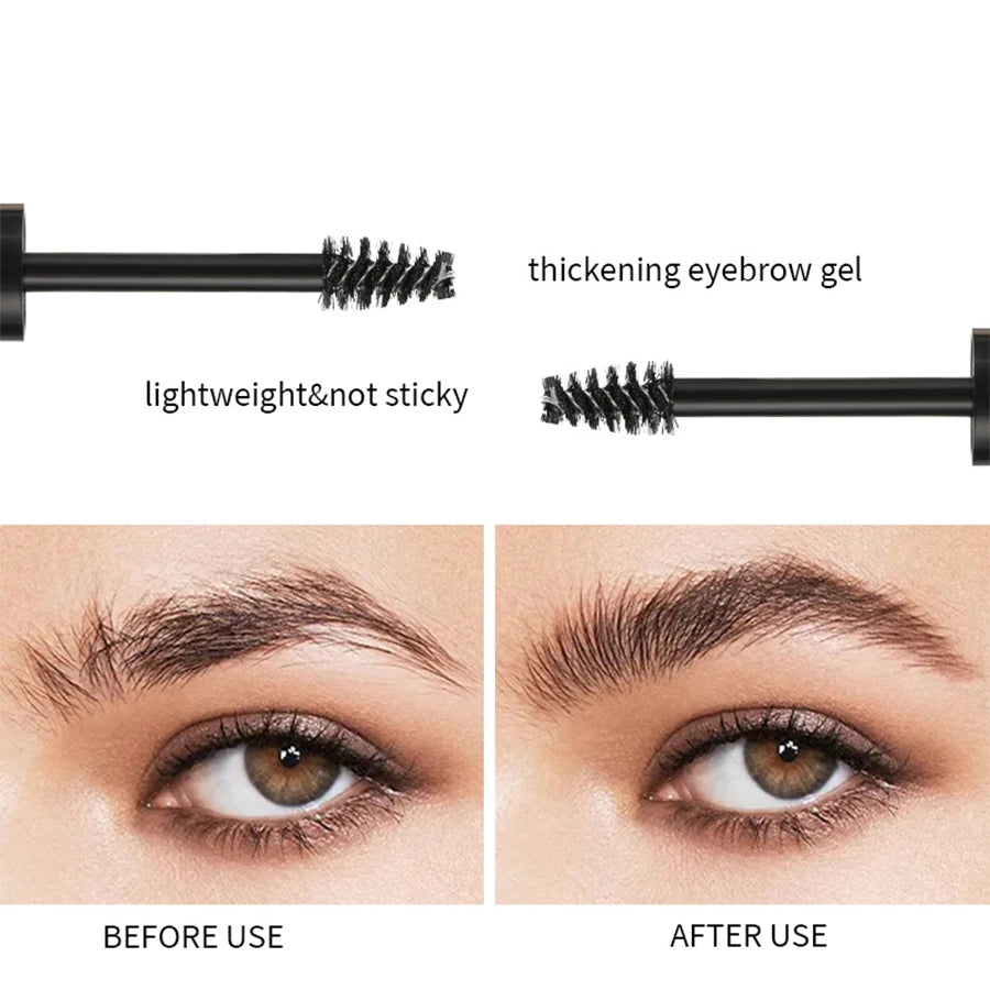 MAXFINE 3D Waterproof Eyebrow Shaping Gel | Long-Lasting Hold Eyebrow Shaping Gel QXL