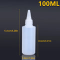 Empty Plastic Squeeze Dropper Bottle Screw Cap 10–1000ml Dropper Bottle QXL 100ml