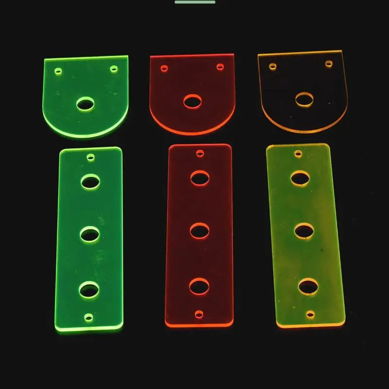 Acrylic Fluorescent SPS Coral Frag Rack & Plug Holder Coral Frag Rack QXL