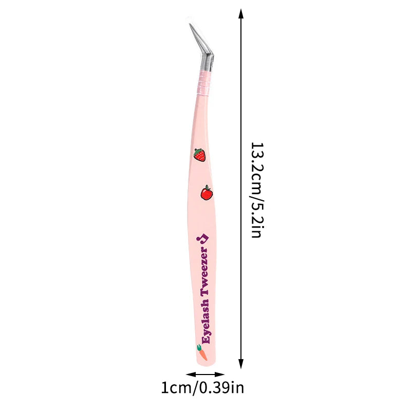 Stainless Steel Lash Extension Tweezers – Straight & Curved Lash Extension Tweezers QXL