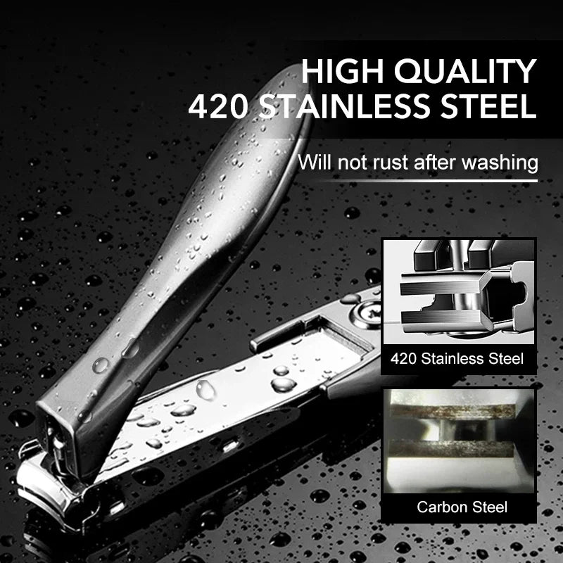 Stainless Steel Nail Clipper – Sharp Curved Blade for Home Use Nail Clipper QXL