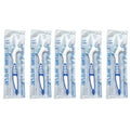 Dual-Head Denture Toothbrush | Cleans False Teeth & Braces Denture Toothbrush QXL 5PCS