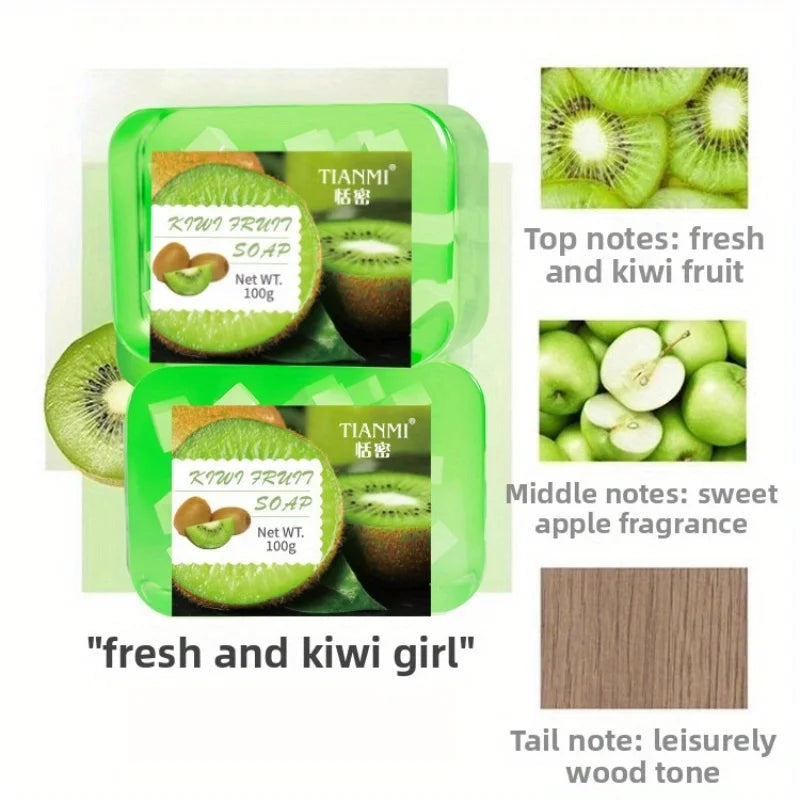 Kiwi Jelly Soap – Cleansing, Makeup Removing & Moisturizing Jelly Cleansing Soap QXL