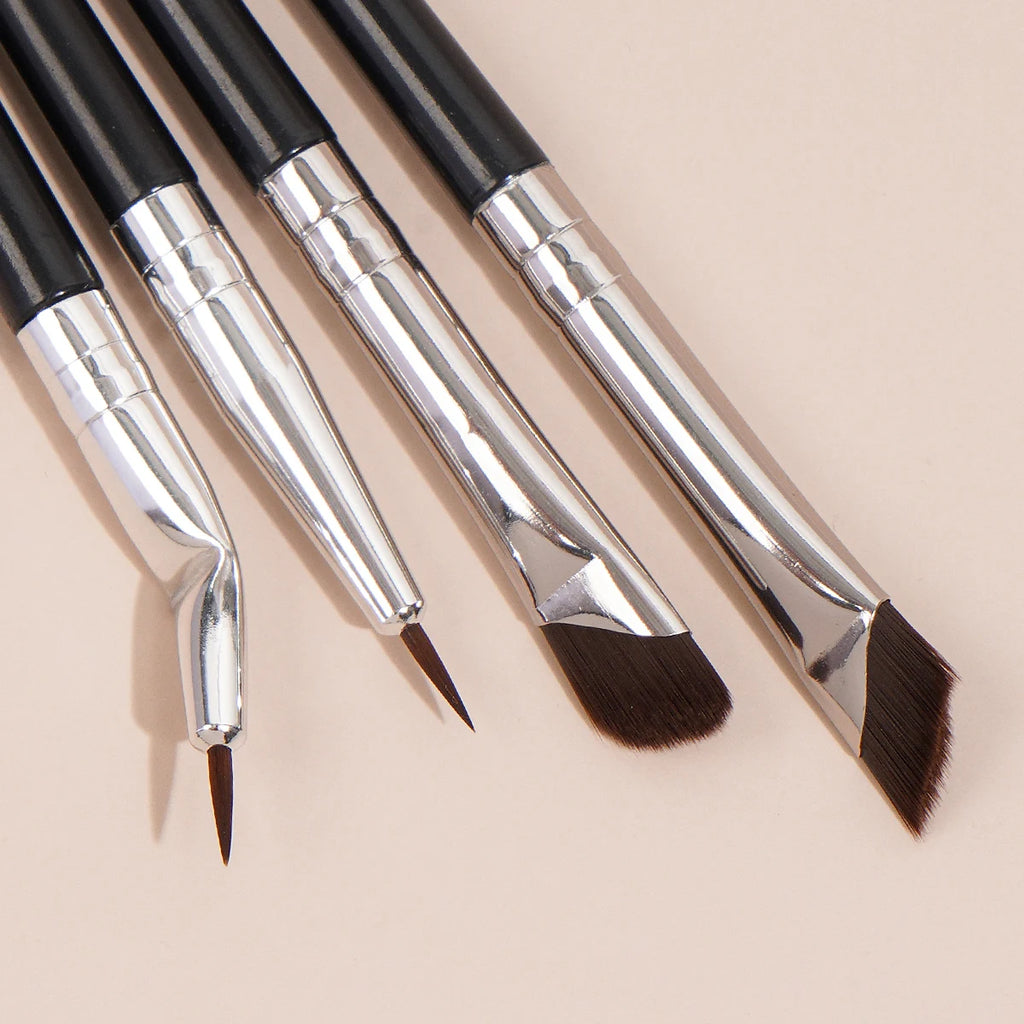 MAANGE 4-Piece Eye Makeup Brush Set – Eyeshadow & Eyeliner Eye Makeup Brush Set QXL