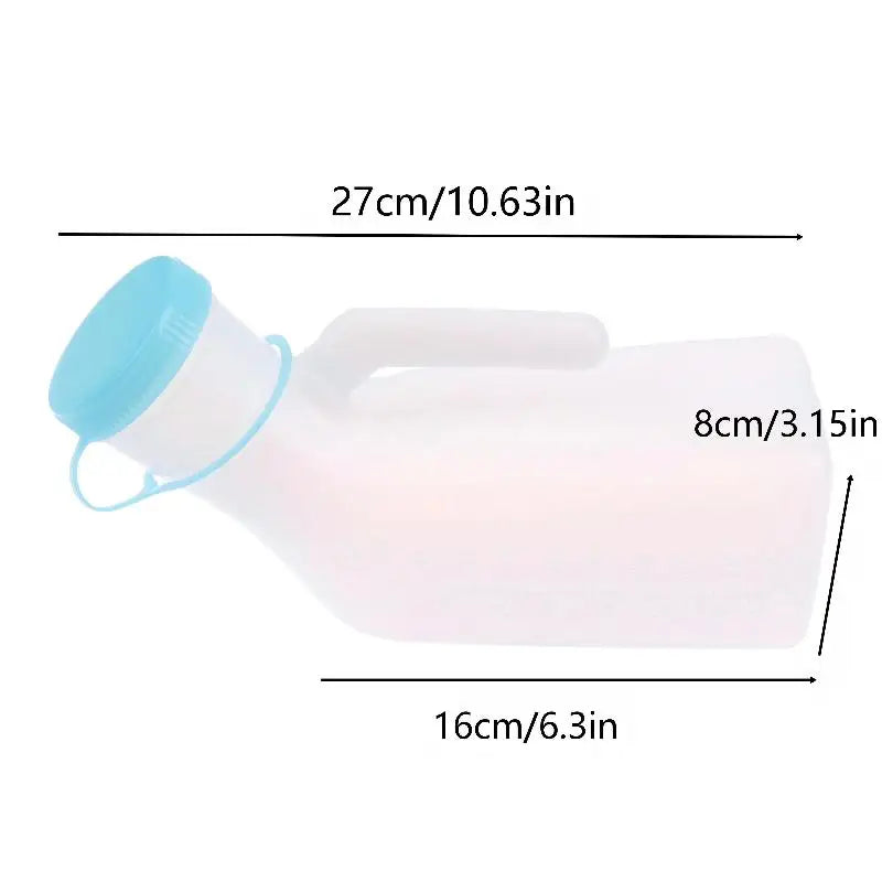 Portable 1000ml Men's Urinal Bottle | Car Travel & Bedside Portable Urinal Bottle QXL