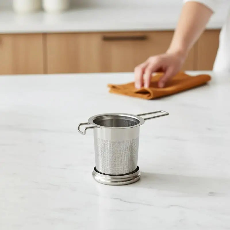 Stainless Steel Loose Leaf Tea Infuser | Fine Mesh Filter Tea Infuser QXL