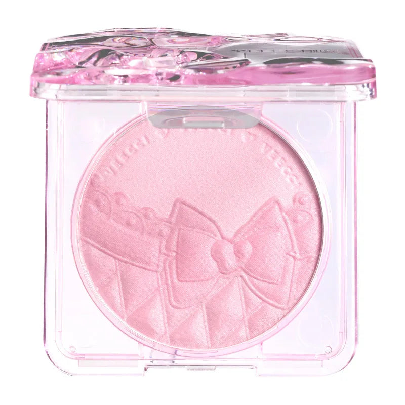 VEECCI Lace Satin Blush – Buildable Pink & Peach Cheek Powder Cheek Blush Powder QXL