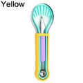 3-in-1 Fruit Carving Scooping & Segmenting Tool | Avocado Fruit Prep Tool QXL 3pcs
