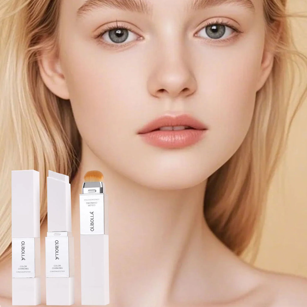 Color Changing Foundation Stick | Double-Ended with Brush Foundation Stick QXL