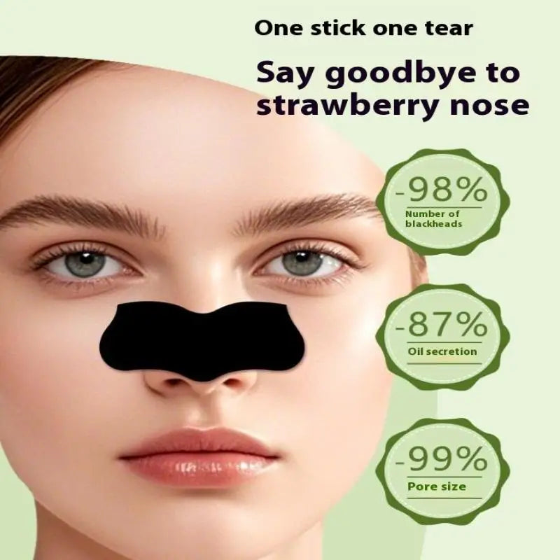 Blackhead Nose Strips – Deep Pore Cleansing Patch Blackhead Nose Strips QXL
