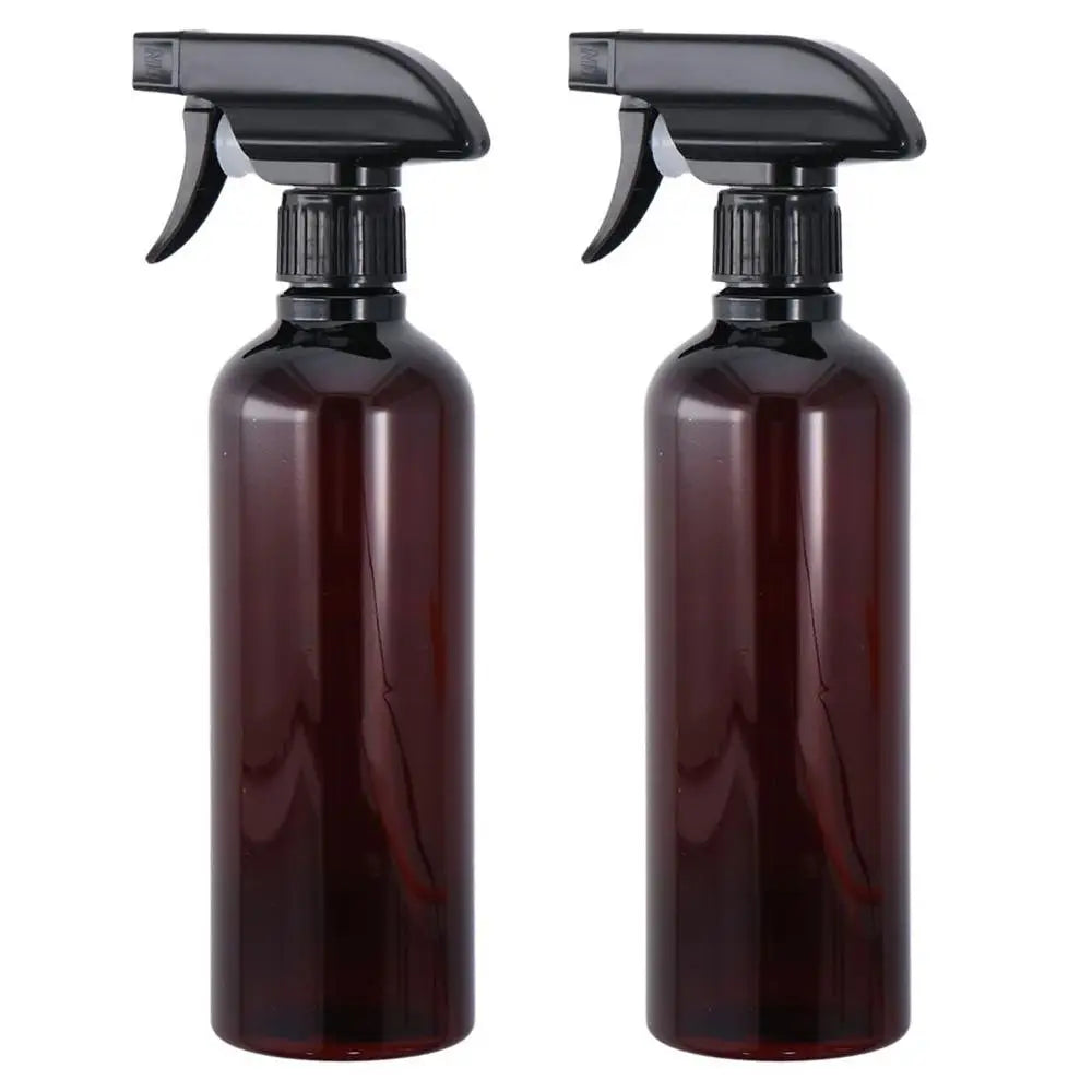 Amber 500ml Refillable Spray Bottles | UV-Resistant Trigger Trigger Spray Bottle QXL