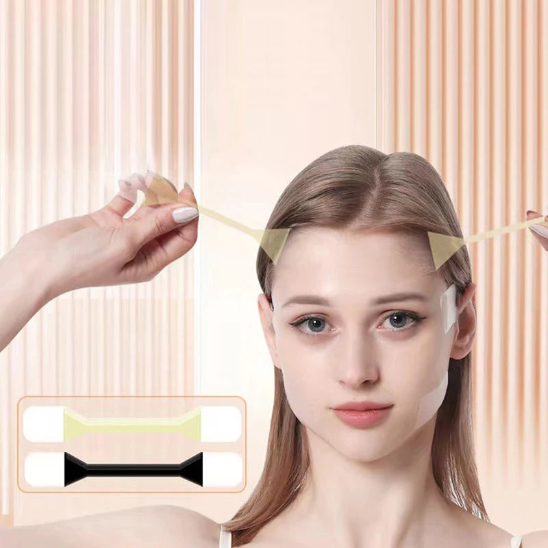 Invisible Face Lift Tape & Neck Eye Lifting Stickers – 24 Pc Face Lift Tape QXL