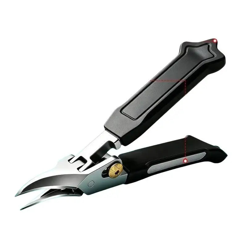 Stainless Steel Toenail Clippers for Thick Hard Nails + File Toenail Clipper QXL