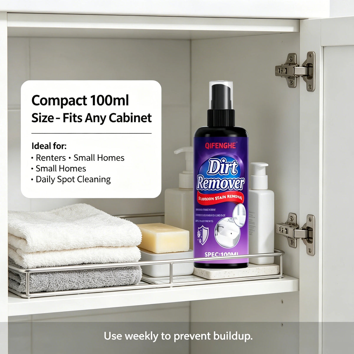 QIFENGHE Multi-Purpose Hard Surface Stain Remover Cleaner Surface Stain Cleaner QXL