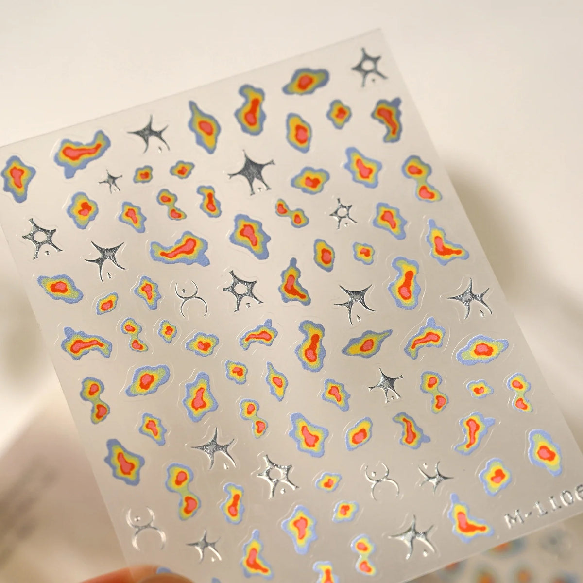 5D Bow Nail Stickers | Pearl Macaron French Style Decals Nail Art Stickers QXL M1106