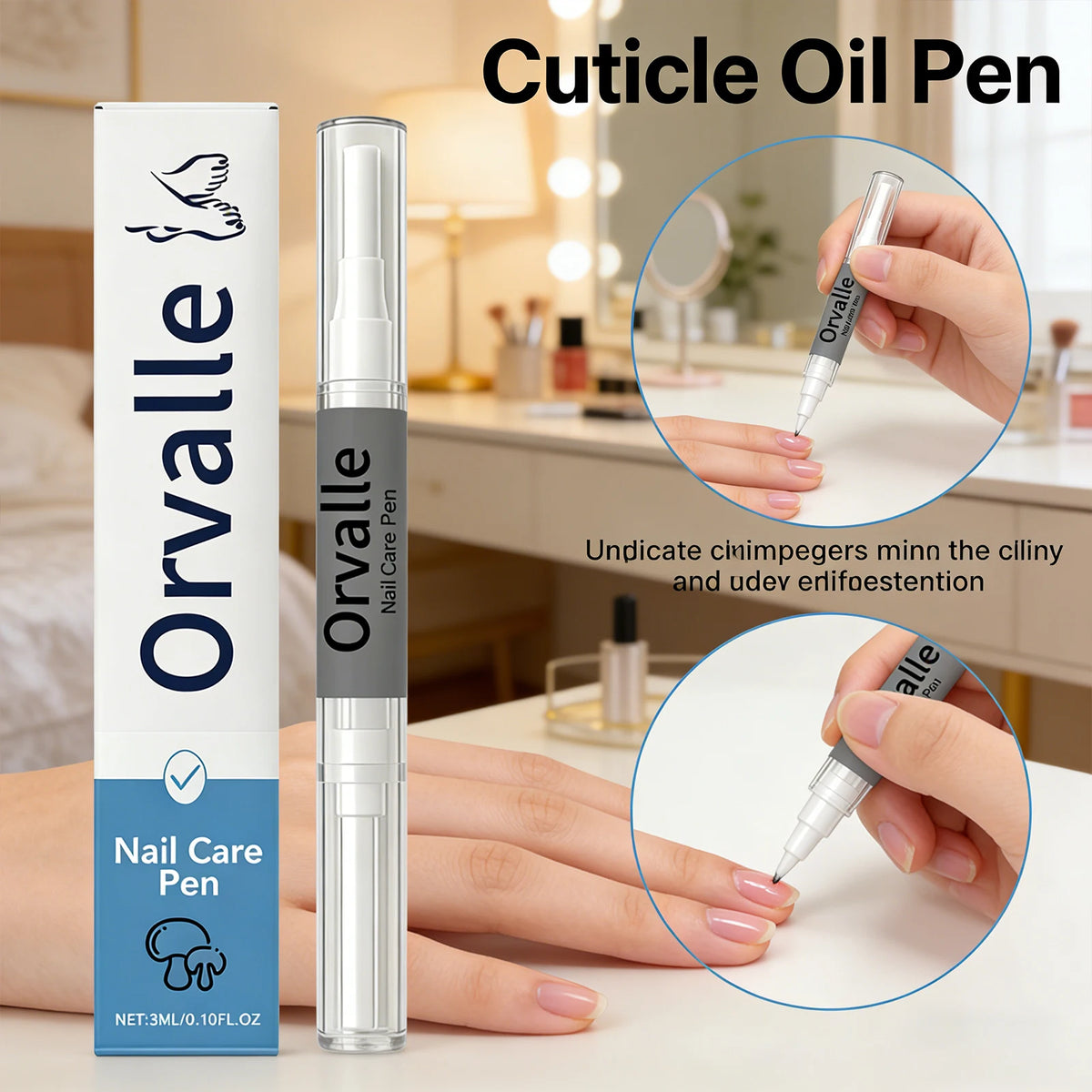 Cuticle Oil Pen Nail Serum – Hydrate, Nourish & Strengthen Nails Cuticle Oil Pen QXL