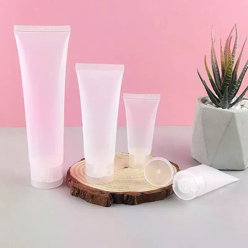 Refillable Travel Squeeze Tube Bottle 20–100ml Cosmetic Travel Cosmetic Bottle QXL