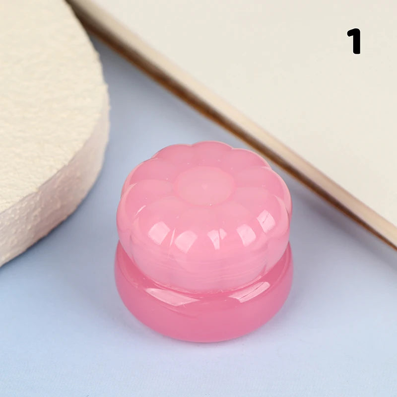 5g Empty Plastic Cosmetic Jar | Lip Balm Scrub Travel Container Cosmetic Jar QXL 1