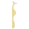 Vvocci Eyelash Clamp Applicator & Eyebrow Tweezers Anti-Shake Eyelash Applicator Clamp QXL M518 1pcs golden