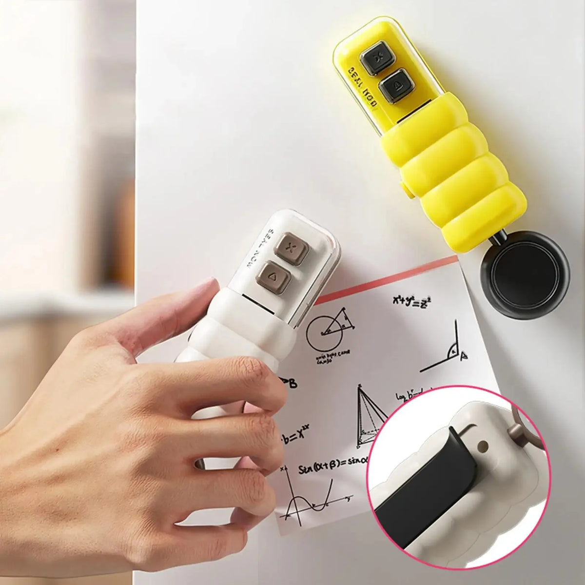 USB Rechargeable Handheld Mini Food Bag Sealer | Magnetic Food Bag Sealer QXL