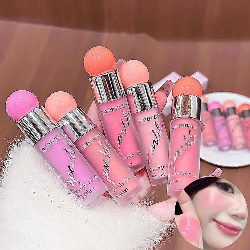 Cappuvini Korean Liquid Blush | Breathable Water-Like Formula Liquid Blush QXL