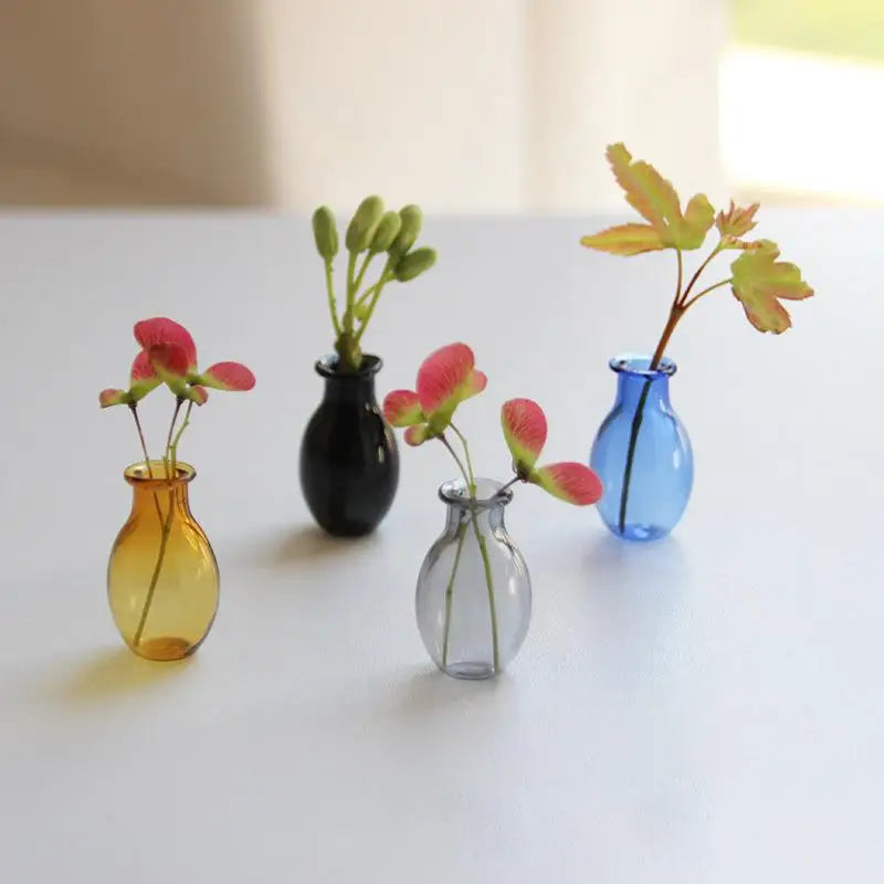 3D Glass Vase Fridge Magnet | Mini Micro Landscape Decor Decorative Fridge Magnet QXL