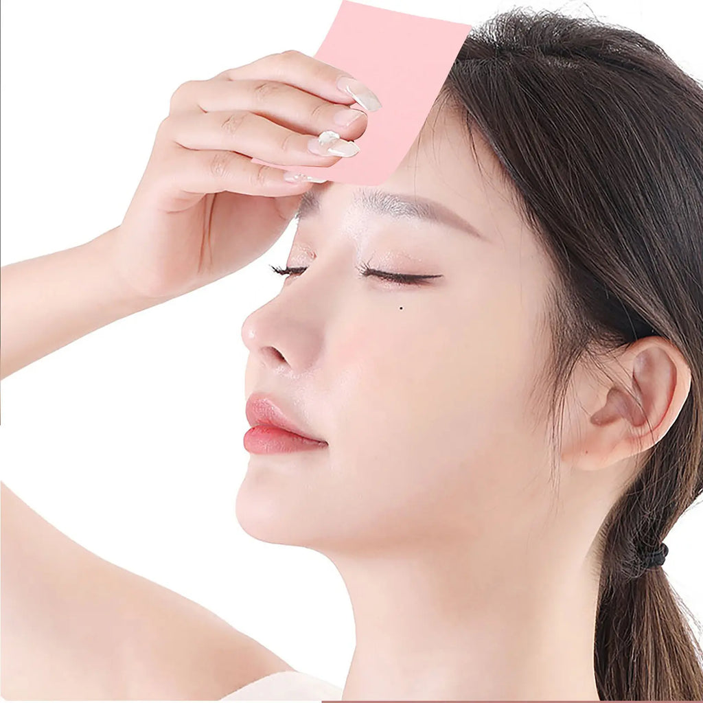 4-Pack Facial Oil Blotting Sheets | 400 Oil Absorbing Papers Facial Blotting Sheets QXL