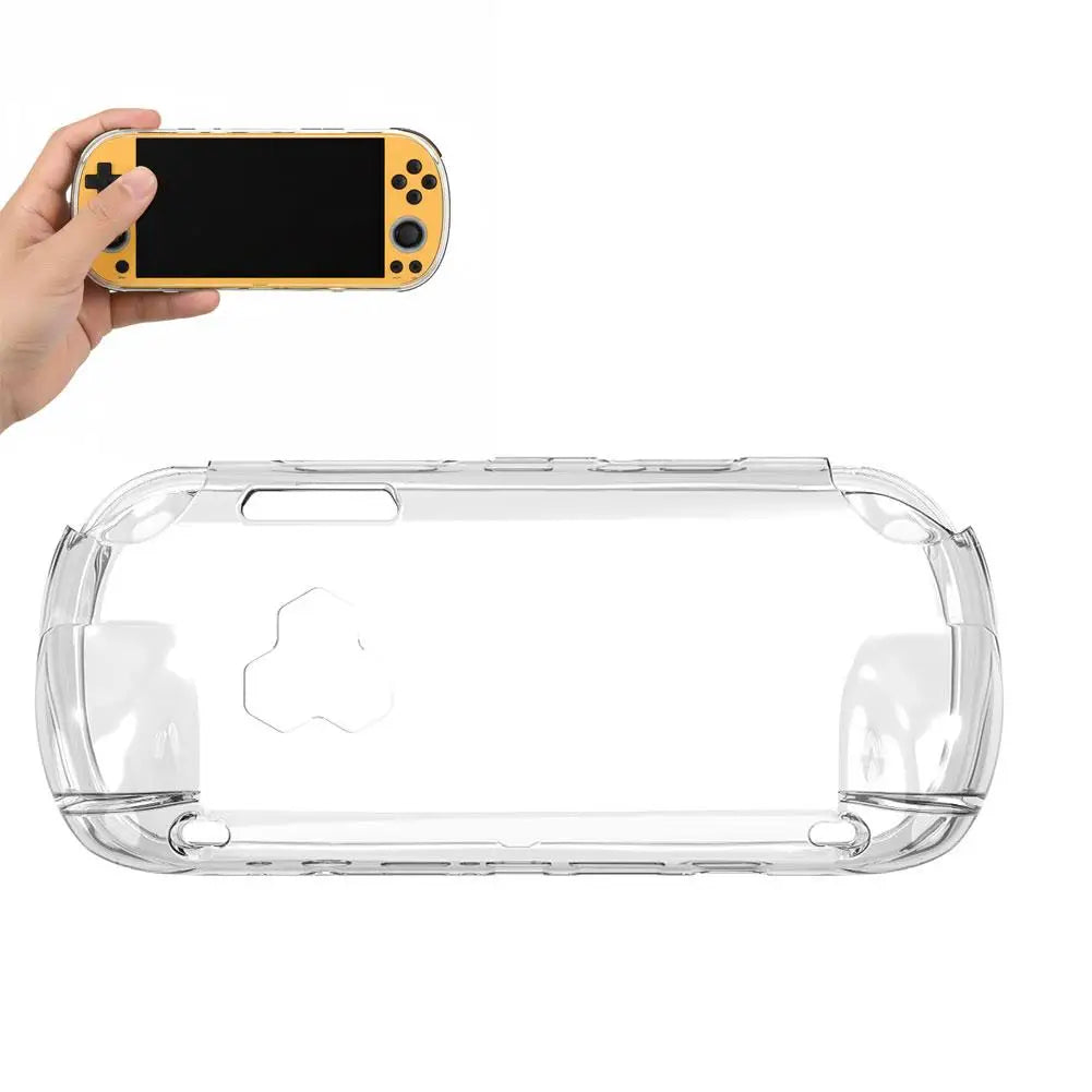 TPU Protective Case for TRIMUI Smart Pro S | Clear & Black Console Protective Case QXL
