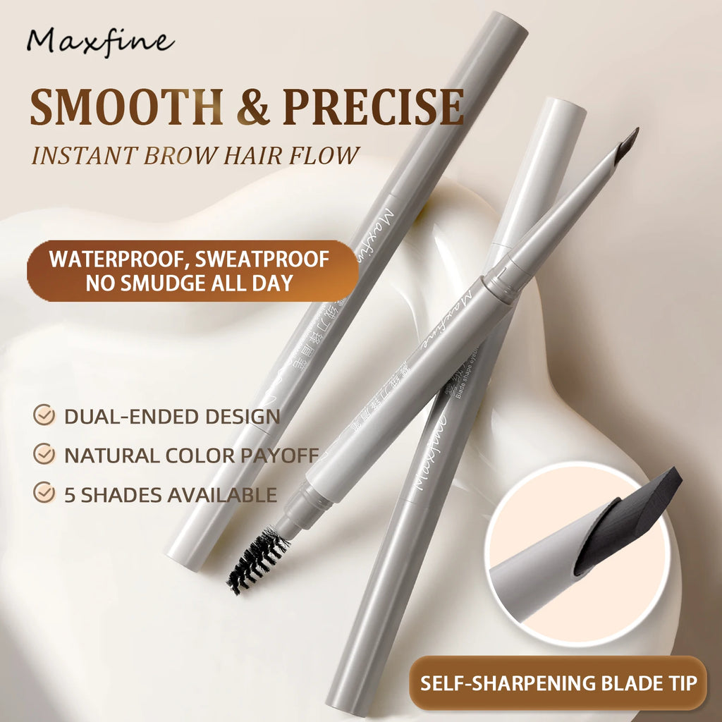 Ultra Thin Blade Eyebrow Pencil | Natural Multi-Shade Brow Pen Eyebrow Pencil QXL
