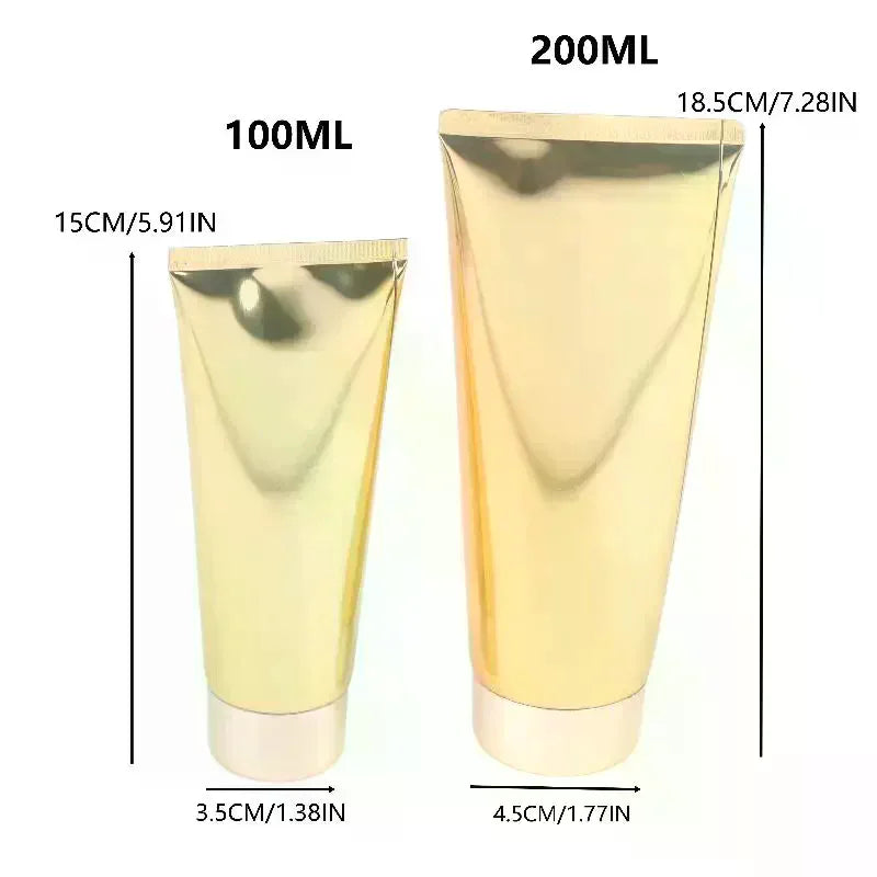 Empty Refillable Squeeze Tubes 80ml – Lotion & Cream Travel Refillable Squeeze Tube QXL