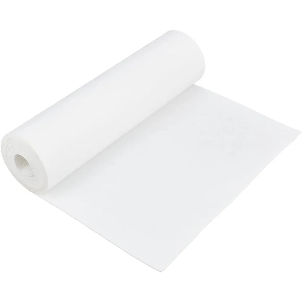 White Felt Roll 118x15.7" 2mm Nonwoven Fabric | DIY Crafts Craft Felt Roll QXL