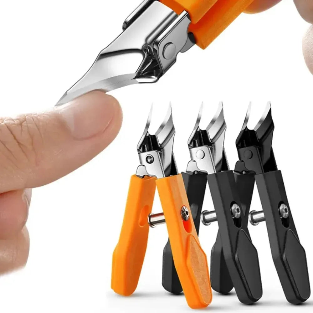 25° Slant Edge Nail Clipper | Stainless Steel Toenail Trimmer Nail Clipper QXL