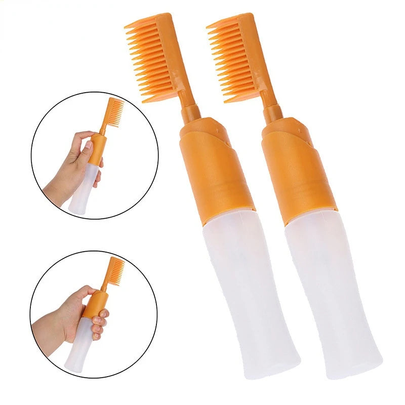 110ml Hair Dye Applicator Bottle with Comb | Coloring Tool Hair Dye Applicator QXL