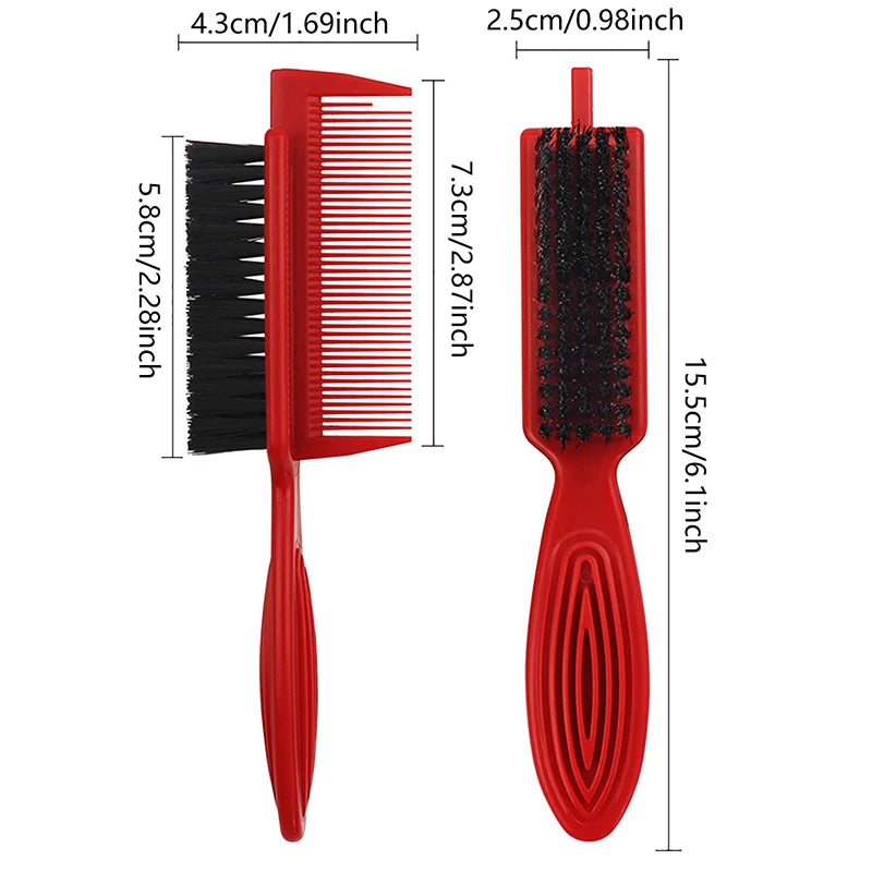 Double-End Beard Comb & Brush | Men's Mustache Grooming Tool Beard Grooming Comb QXL