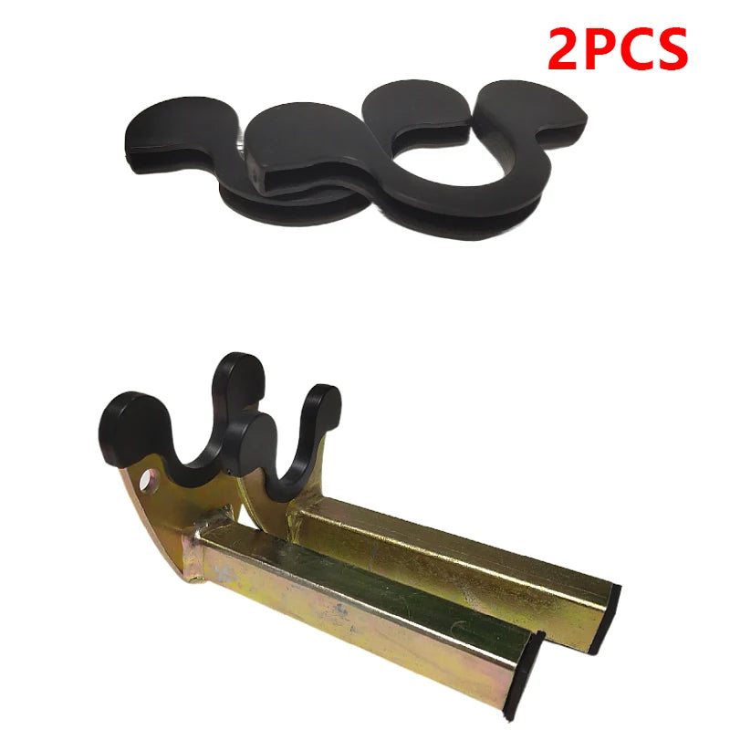 Motorcycle Swing Arm Stand Rubber Pads – Anti-Slip Support Pair Motorcycle Stand Pads QXL Default Title
