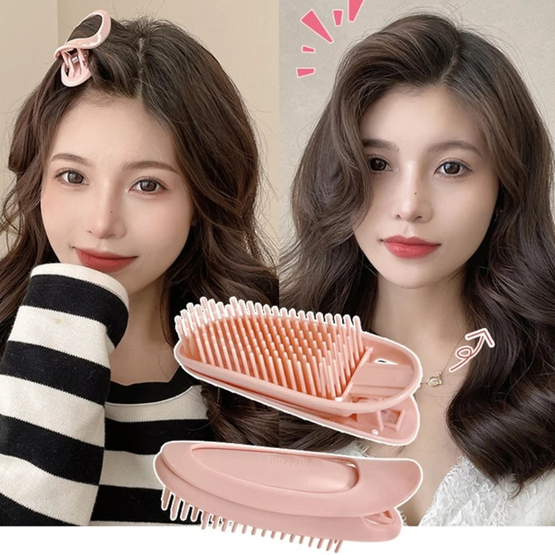 2-Pack Fluffy Volume Top Hair Clips | Easy Daily Styling Hair Volume Clips QXL