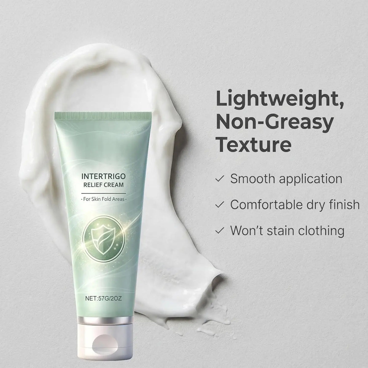Zinc Oxide Skin Fold Cream | Chafing & Moisture Control 57g/100g Skin Fold Cream QXL