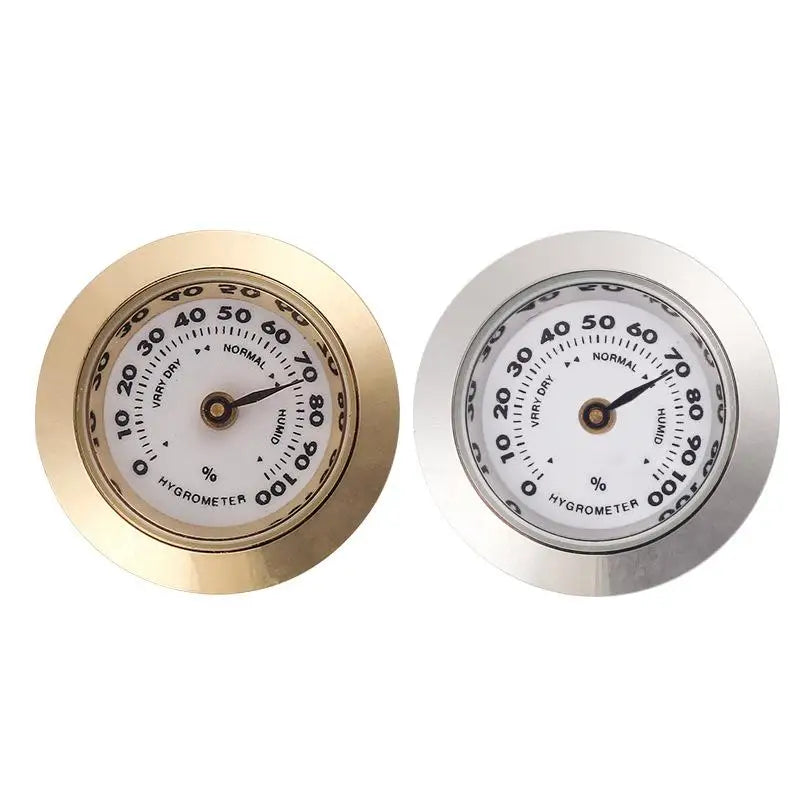 28mm Cigar Humidor Hygrometer – Analog Humidity Gauge Humidor Hygrometer QXL