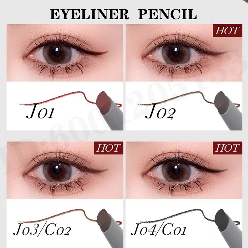 VEECCI Waterproof Auto-Rotate Eyeliner Pencil – Smudge-Proof Gel Eyeliner Pencil QXL