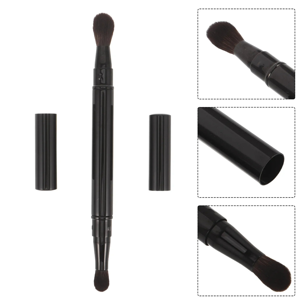 Double-Ended Eyeshadow Brush | Soft Blending & Precise Detail Eyeshadow Brush QXL Default Title