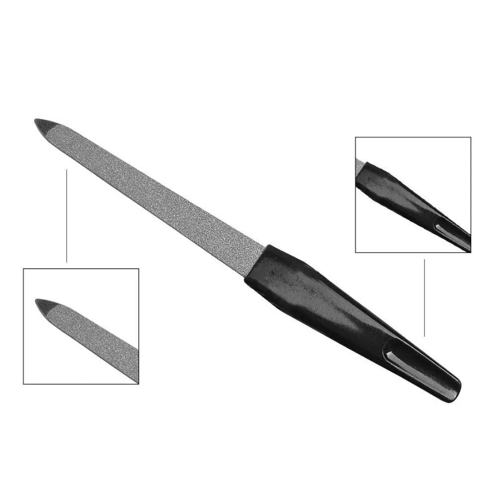 Double-Sided Stainless Steel Nail File | Manicure & Pedicure Nail File QXL